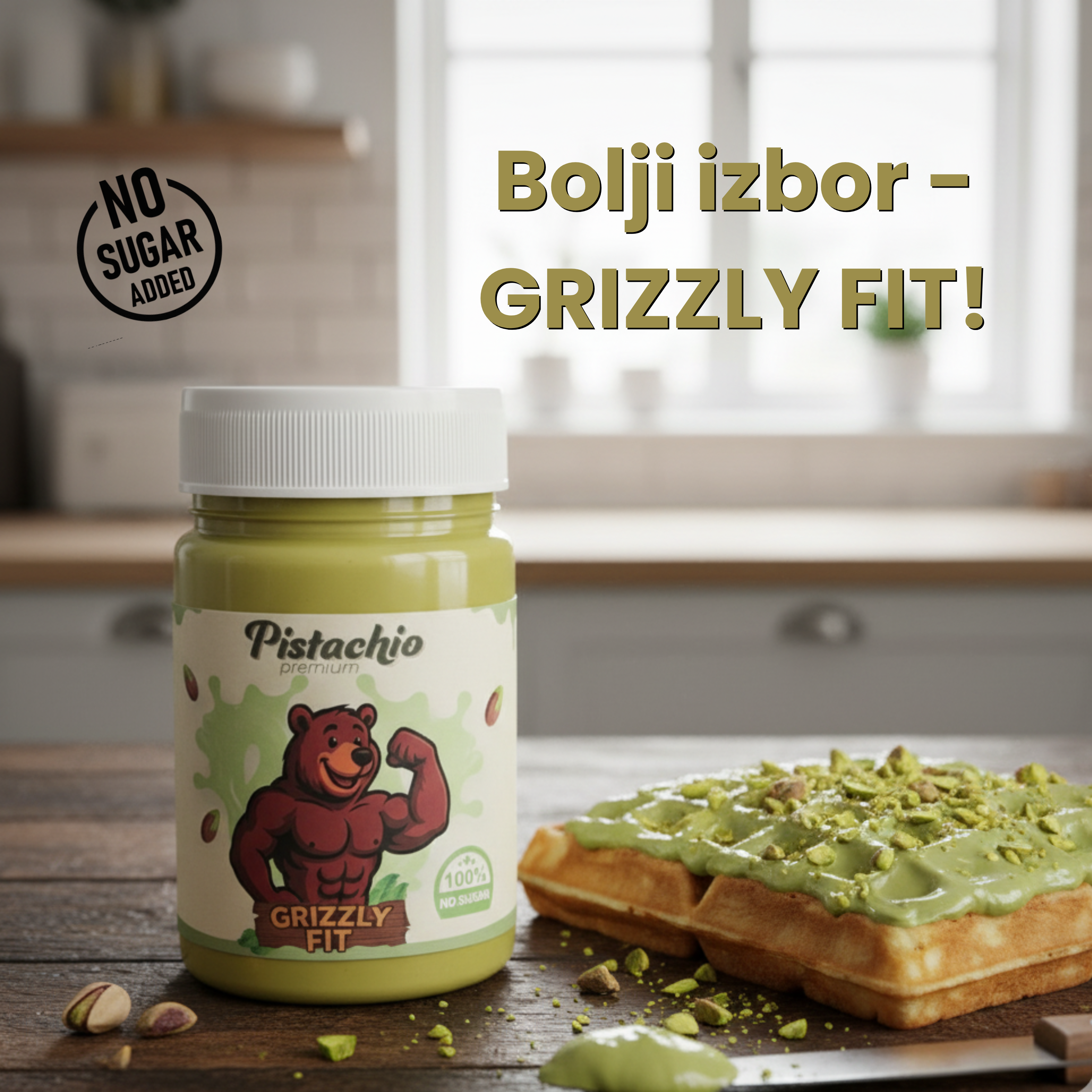 Grizzly Fit - Pistachio (premium) 🐻