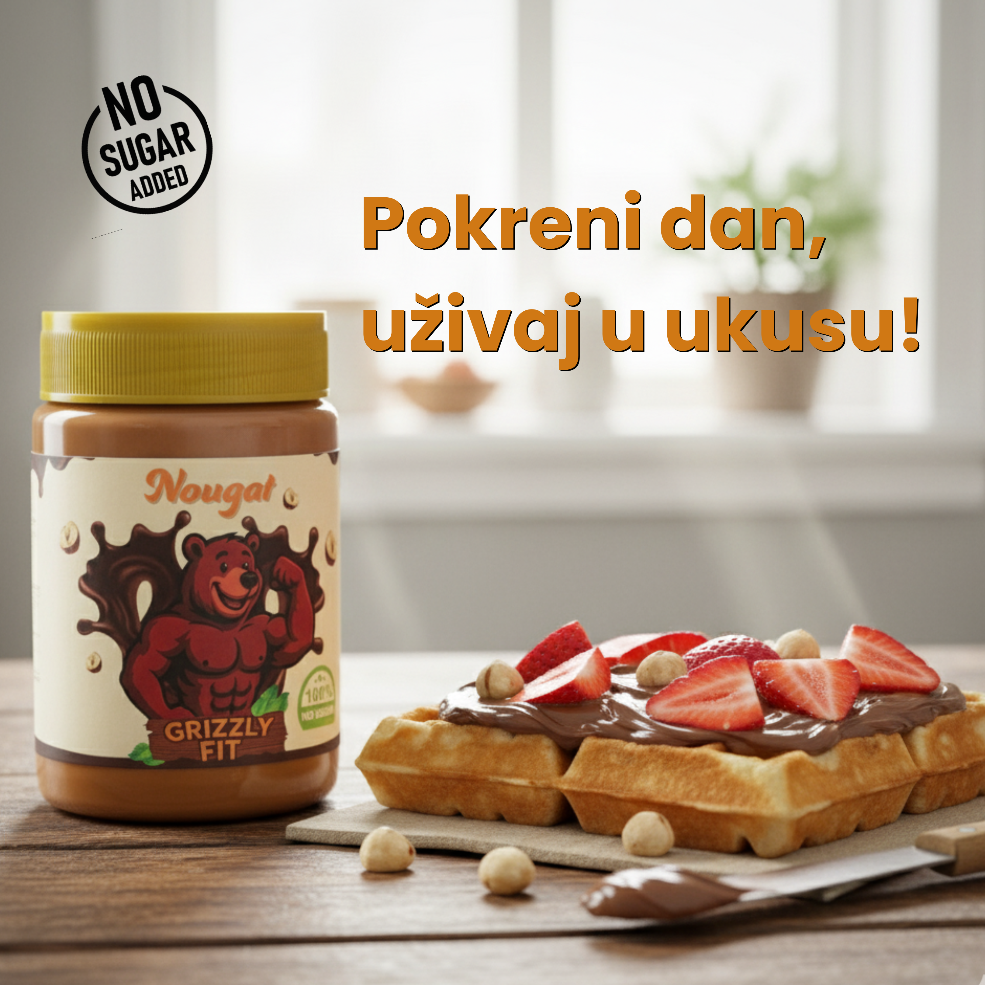 Grizzly Fit - Nougat 🐻